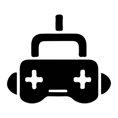 oyun denetleyici simgesi, vektör illüstrasyonu
