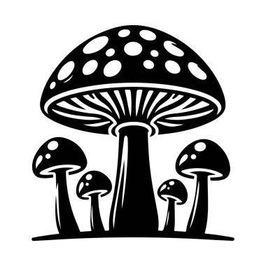 Mantar simgesi, anahat stili