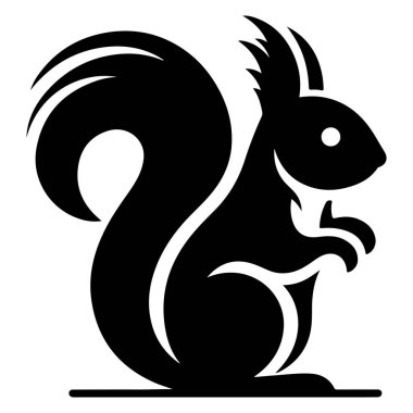 bir sincabın vektör silueti