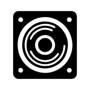 hoparlör vektör düz simgesi