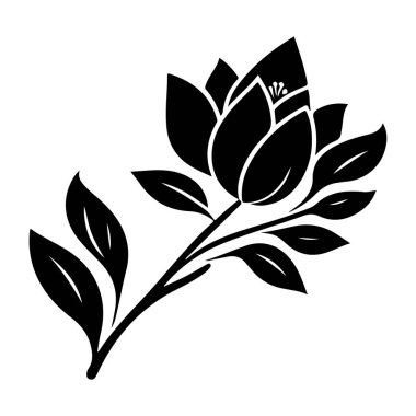 İzole yaprak dekorasyon