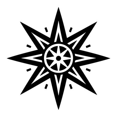 Pusula simgesi vektör resimlemesi