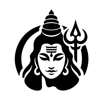 Çiçek şeklinde dövmesi olan bir kadının vektör çizimi