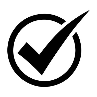 İşaret simgesi vektörünü kontrol et. İşaret simgesini işaretle. işaretleme simgesini işaretle