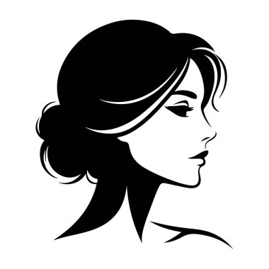 güzel kadın silüeti