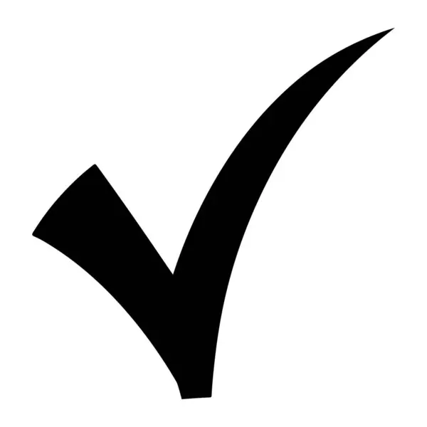 Kontrol işaretinin vektör çizimi