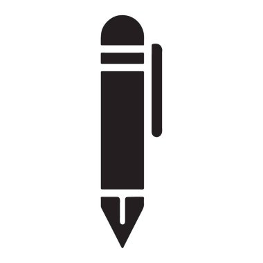 kalem simgesi vektör illüstrasyonu