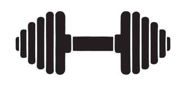 Dumbbell simgesi, basit tarzı