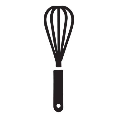 Mutfak çırpma simgesi, basit biçim