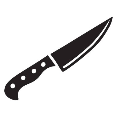 Mutfak bıçakları izole edilmiş vektör