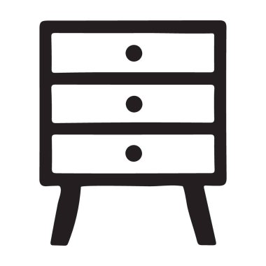 Kostüm vektör silueti