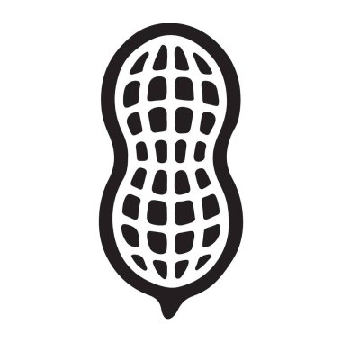 Lezzetli Yerfıstığı Görünümü Tasarımlarınız için Mükemmel bir Vektör Grafiği