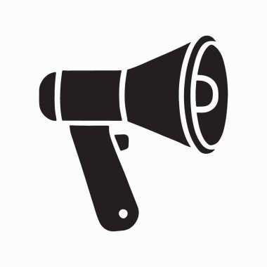 megafon simgesi, basit megafon biçimi