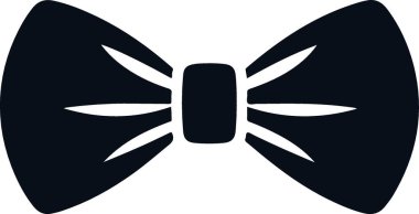 vektör yay simgesi, basit vektör illüstrasyonu