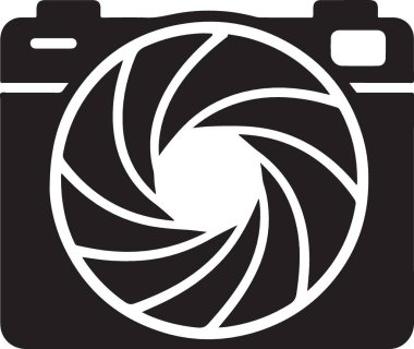 Açıklık Silüeti Simge Vektör İllüstrasyon Grafik Tasarım Elemanı