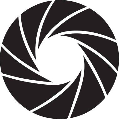 Açıklık Silüeti Simge Vektör İllüstrasyon Grafik Tasarım Elemanı