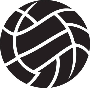 Futbol topunun vektör düz simgesi