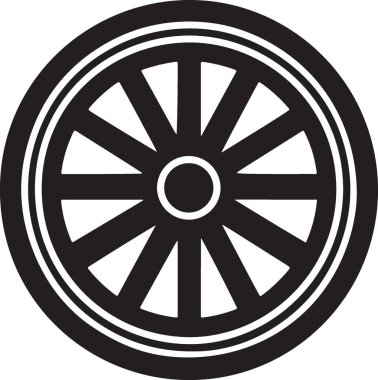 Direksiyon simgesinin vektör çizimi