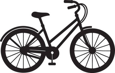 bisiklet ikonu vektör illüstrasyonu