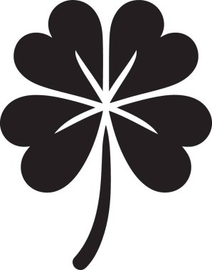 Yonca simgesi vektör illüstrasyonu