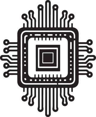 Devre levhasını vektör çizim