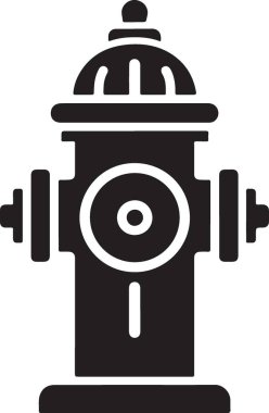 Klasik Yangın Hiddetli Siluet Görüntü Vektörü Grafiksel