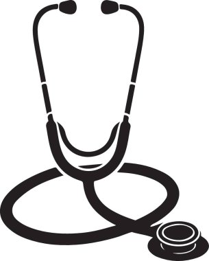 steteskop ve tıbbi ekipman simgesi