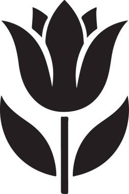 lotus. Web simgesi basit illüstrasyon