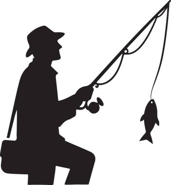 Bir balıkçının huzurlu bir sabahı gölün kenarında tek başına balık tutarken eğleniyor.