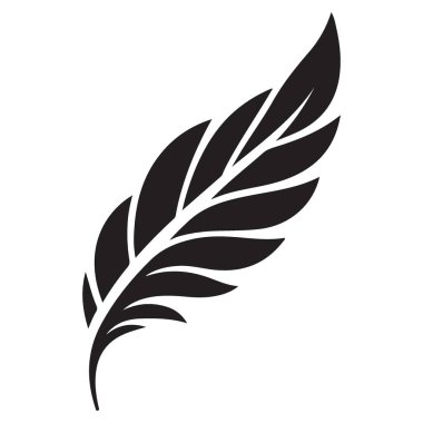 Tüy simgesi, basit tarzı