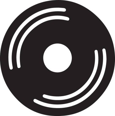 cd disk vektör çizimi