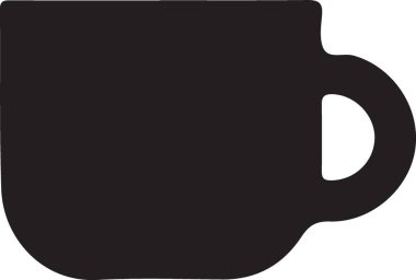 Kupası simgesi, basit vektör çizim