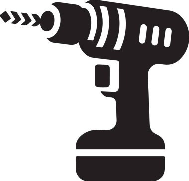 DIY Projeleri için Güçlü Kablosuz Matkap Silueti Çizimi