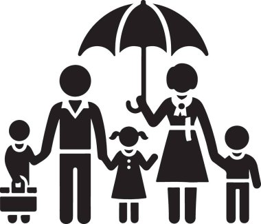 Mutlu Aile Görünümü Web siteleri ve Broşürler İçin Mükemmel