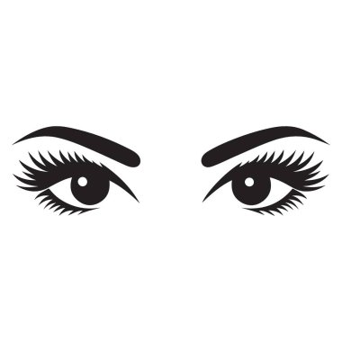 Göz kamaştırıcı Kadın Gözü Güzellik ve Moda Çizimi