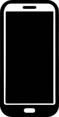 tablet aygıtı elektronik simgesi ana hat biçiminde