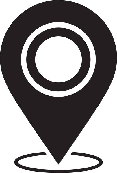 Значок с двойным кругом для увеличения видимости