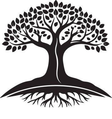 Ağaç'ın kara silüeti