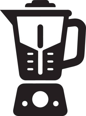 Güçlü karıştırıcı silueti Illustration A Kitchen Appliance Icon