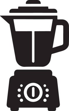 Güçlü karıştırıcı silueti Illustration A Kitchen Appliance Icon