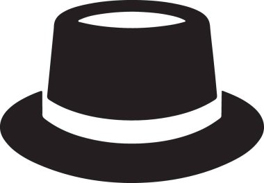 Klasik Siyah Fedora Şapka Görünümü Bir Şık Aksesuar Simgesi