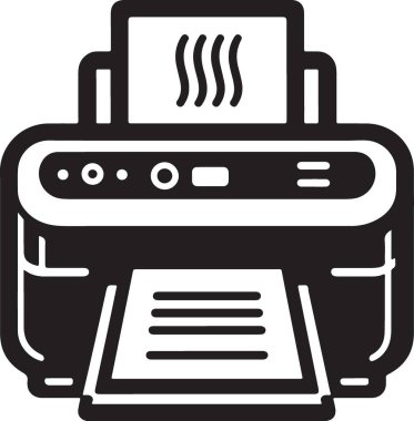 Web siteniz ya da Uygulamanız için Yüksek Kaliteli Yazıcı Silueti ResmiComment