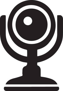 Web Sitesi Tasarımı için Yüksek Kaliteli Webcam Siluet Çizimi