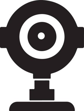 Web Sitesi Tasarımı için Yüksek Kaliteli Webcam Siluet Çizimi