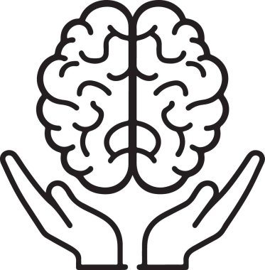 İnsan Beyni 'nin Detaylı Silüeti