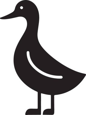 Kuş. Web simgesi basit illüstrasyon