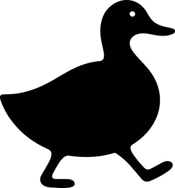 ördek vektör illüstrasyonu