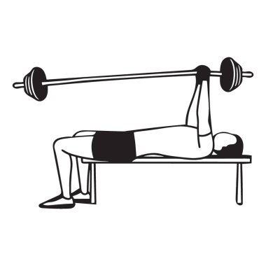 genç adam kaldırma halter