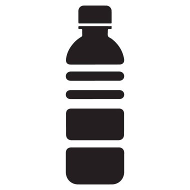 su şişesi simge vektör çizim