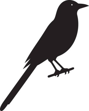 Kuş. Web simgesi basit illüstrasyon